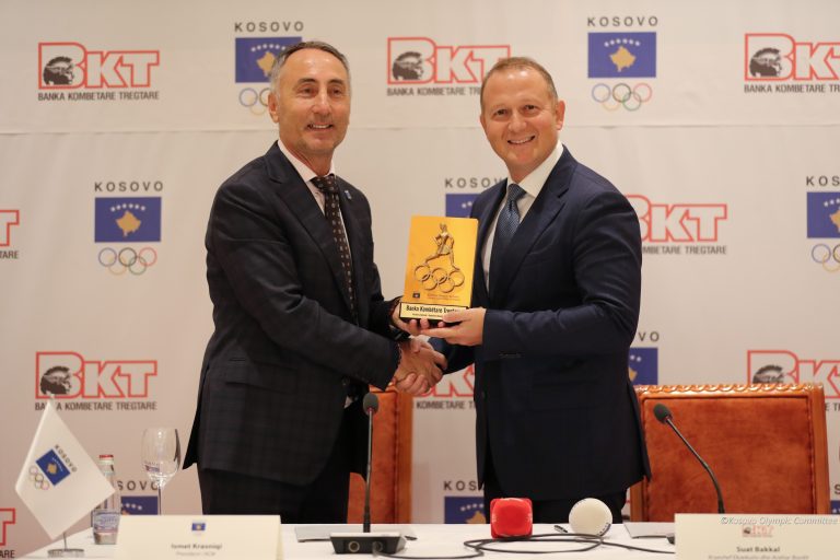 BKT Kosova Premium partner of the Olympic Committee of Kosovo