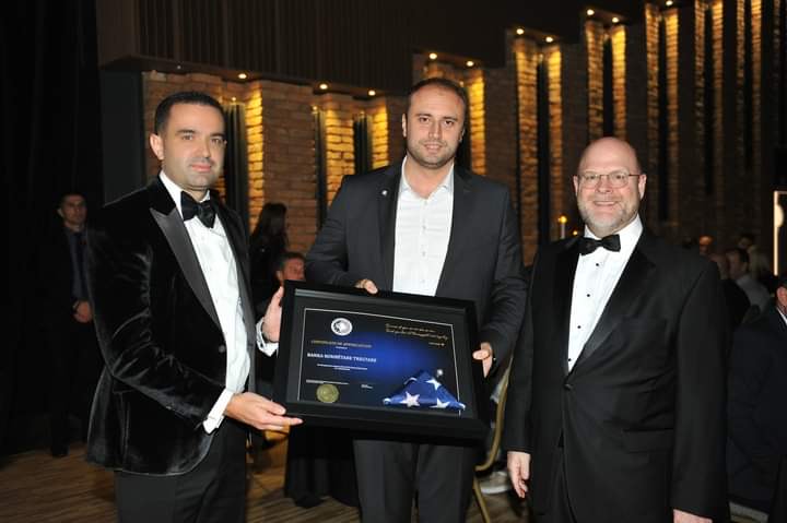 BKT Kosova Gold sponsor at the Annual Charity Gala Dinner organized by the American Chamber of Commerce